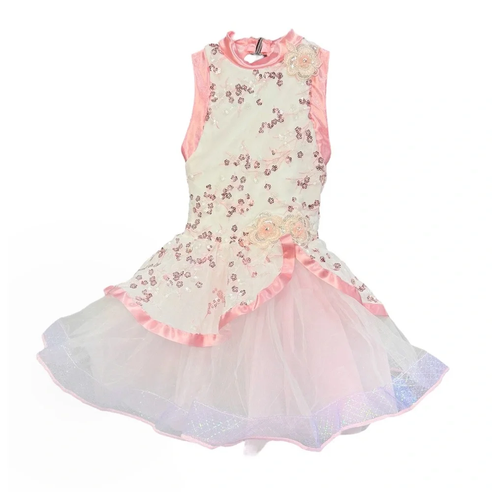 Weissman Showtime| Sweet Child of Mine Cherry Blossom Ballet Tutu Pink White, SC